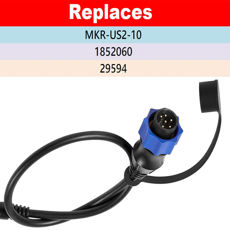 Fish Finder - 1852060 , 29594, MKR-US2-10 Sonar 2-adapterkabel