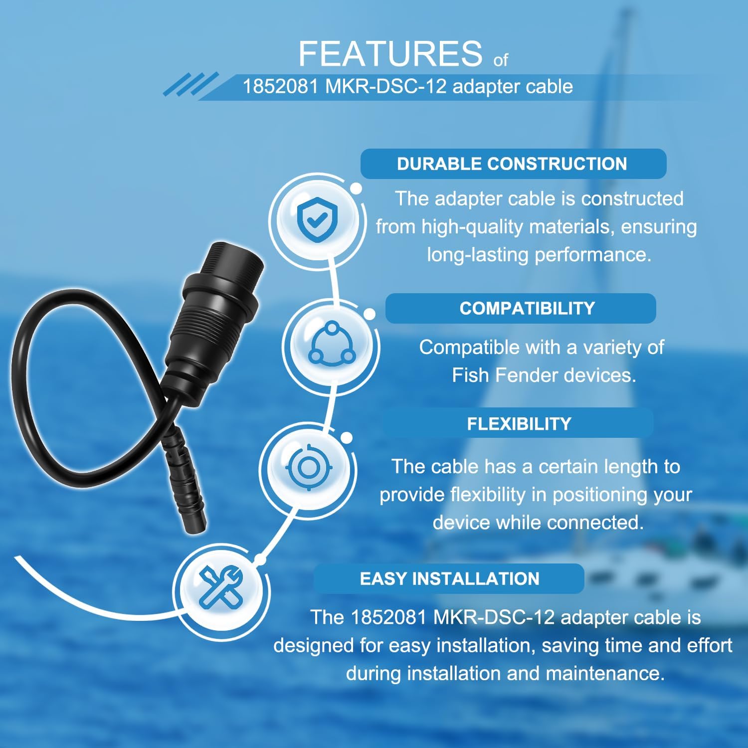 1852081   MKR-DSC-12 Adapterka - Fish Finder recensie en prijs